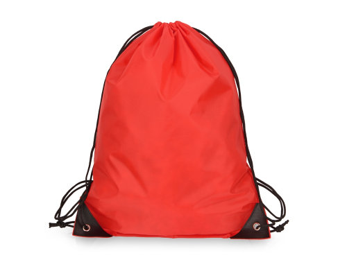 Рюкзак-мешок на шнуровке Reviver из переработанного пластика, красный