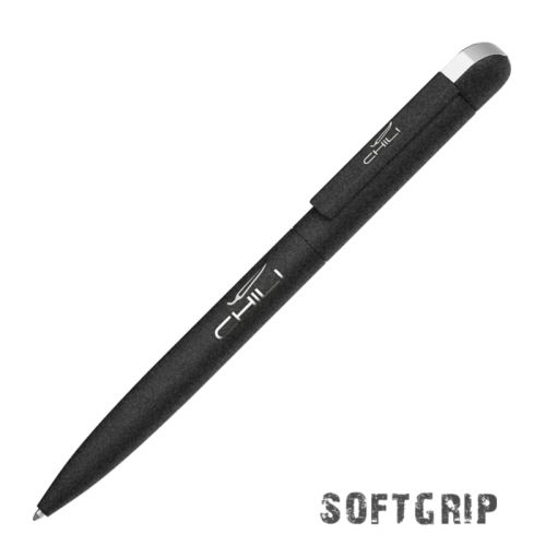 Ручка шариковая "Jupiter SOFTGRIP", покрытие softgrip, черный