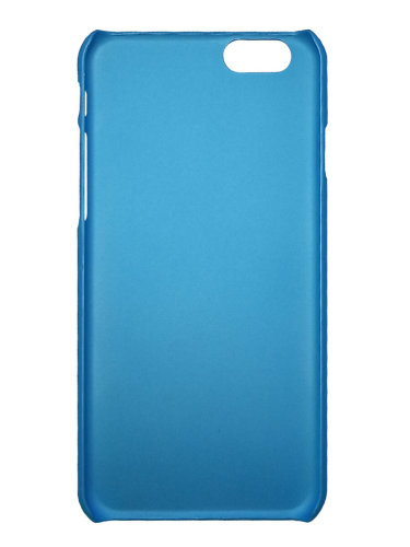 Чехол для iPhone 6 / 6S пластиковый прорезиненный, голубой