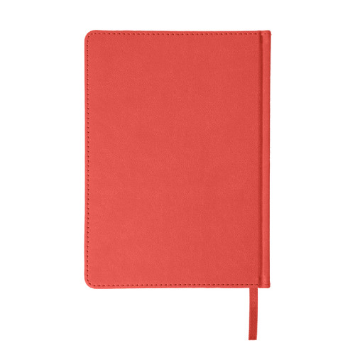 Ежедневник недатированный Bliss,  формат А5, в линейку (красный)