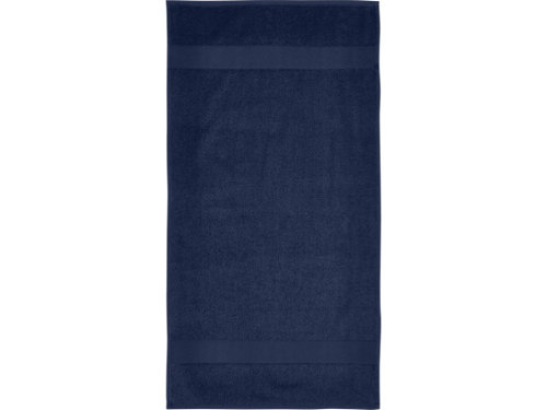 Хлопковое полотенце для ванной Charlotte 50x100 см с плотностью 450 г/м2, темно-синий