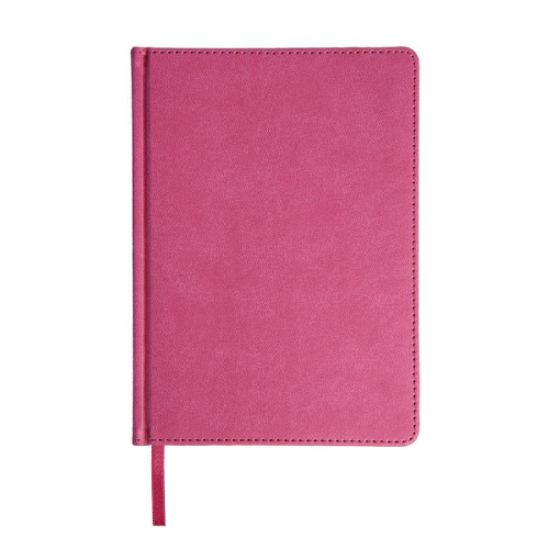 Ежедневник недатированный Bliss,  формат А5, в линейку (розовый)