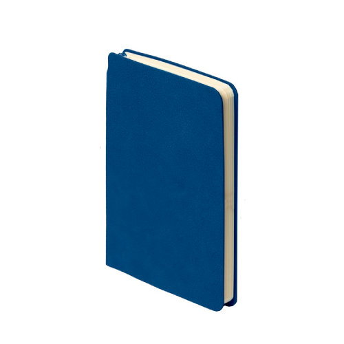 Ежедневник недатированный SALLY, A6, синий, кремовый блок (синий)
