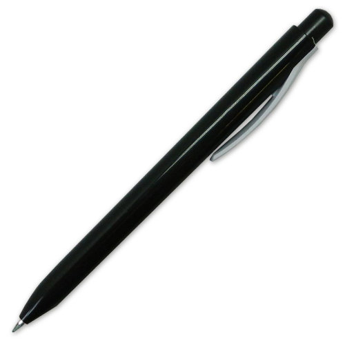 Ручка шариковая, пластиковая, черный
