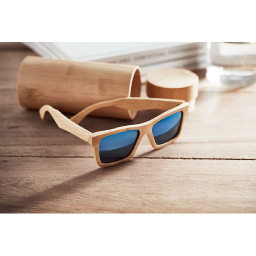 Солнцезащитные очки в футляре (древесный)
