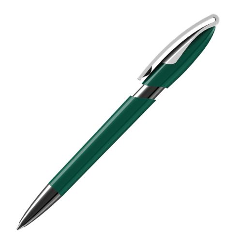 Ручка шариковая RODEO M, темно-зеленый с белым