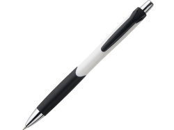 CARIBE. Шариковая ручка из ABS с противоскользящим покрытием, Белый