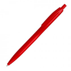Ручка шариковая "Колор" пластик, красная