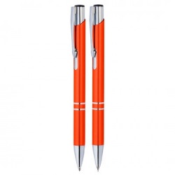 Набор: ручка и карандаш, оранжевый