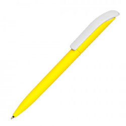 Ручка шариковая 14х1см, пластик, желтый