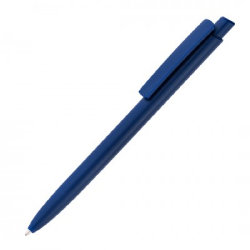 Ручка шариковая, пластик, 14x1см, темно-синий