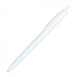 Ручка шариковая "Колор" пластик, белая