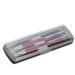 Набор KOSKO SET, ручка и карандаш в футляре SAMMIT Темно-красный 2110.25