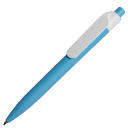 Ручка шариковая N16 soft touch (голубой)