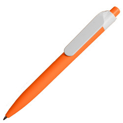 Ручка шариковая N16 soft touch (оранжевый)