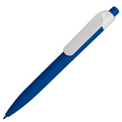 Ручка шариковая N16 soft touch (синий)