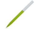 Шариковая ручка Unix из переработанной пластмассы, черные чернила - Зеленое яблоко