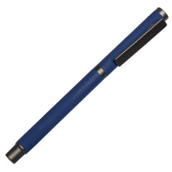 Ручка шариковая TRENDY (синий, серый)