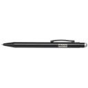Алюминиевая шариковая ручка BLACK BEAUTY (серебристый)