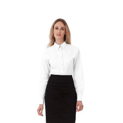 Рубашка женская с длинным рукавом Oxford LSL/women, белый