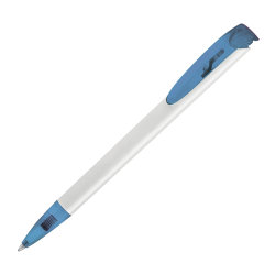 Ручка шариковая JONA T, белый с синим