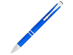 Шариковая ручка Moneta из АБС-пластика, ярко-синий