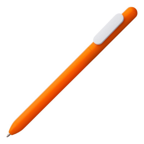 Ручка шариковая Slider оранжевая с белым