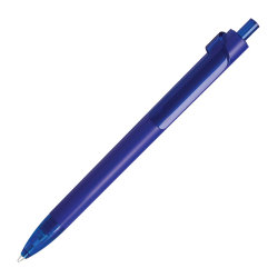 Ручка шариковая FORTE SOFT, покрытие софт-тач синий