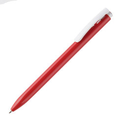 Ручка шариковая ELLE, пластик, красный/белый