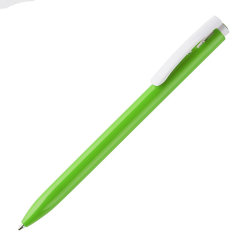 Ручка шариковая ELLE, пластик, светло-зеленый/белый