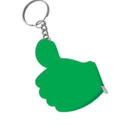 Брелок-рулетка "Класс", зеленый, 5, 7х4, 0см, 1метр