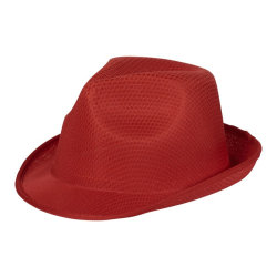 Шляпа, полиэстер, красный