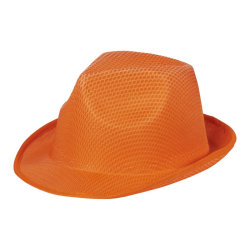 Шляпа, полиэстер, оранжевый