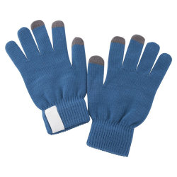 Сенсорные перчатки Scroll, акрил, синие