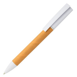 Ручка шариковая Pinokio пластик; картон, оранжевый