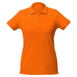 Рубашка поло женская 170 г/м² оранжевый