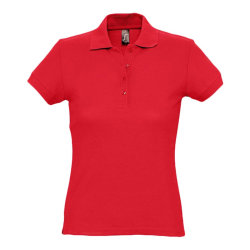 Рубашка поло женская 170 г/м², красный