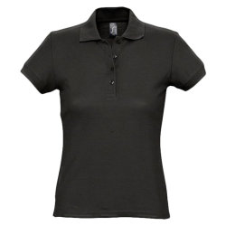 Рубашка поло женская 170 г/м², черный