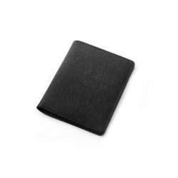 Обложка для паспорта и кредиток с RFID защитой, черный