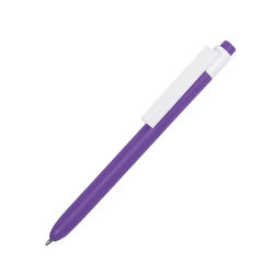 Ручка шариковая РЕТРО, пластик, фиолетовая