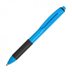 Ручка шариковая БЭНД, пластик, голубая