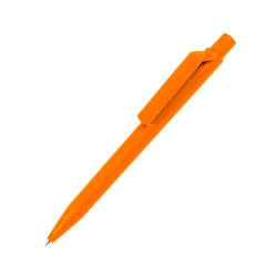 Ручка шариковая DOT, матовое покрытие (оранжевый)