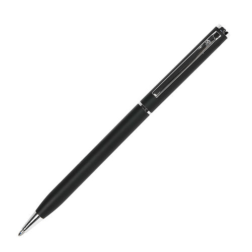 Ручка шариковая SLIM (черный, серебристый)