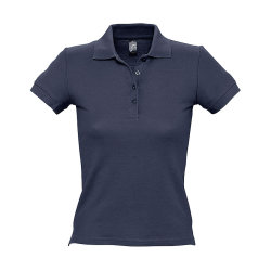 Рубашка поло женская PEOPLE 210 (темно-синий)