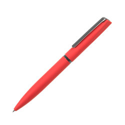 Ручка шариковая FRANCISCA, покрытие soft touch (красный)