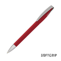 Ручка шариковая COBRA SOFTGRIP MM, красный