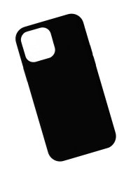 Силиконовый чехол черный iPhone 13 Pro Max