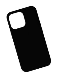 Силиконовый чехол черный iPhone 13 Pro